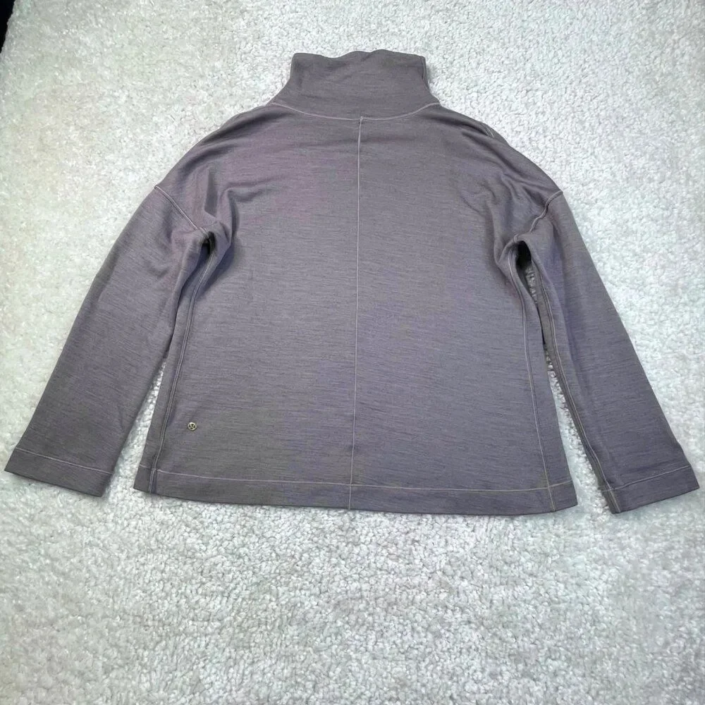 Lululemon Principal Dancer Funnel Neck Sweater Lunar Rock 4